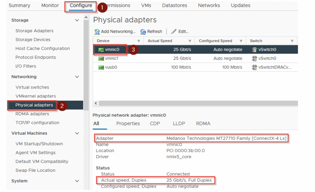 Gemakkelijk voering deze Checking VMware ESXi I/O adapter driver/firmware Part 1: Network adapters -  Mark III Systems