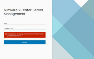 VMware V Center Server Management