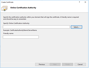 Online Certificate Authority